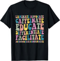 100% Cotton Special Education Teacher Laminate Accommodate Collaborate T-Shirt Hoodie, Sweatshirt | ZylaModa.com
