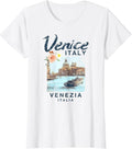 [100% Cotton]Venice Italy | Venezia Italia Vintage T Shirt Hoodie, Sweatshirt | ZylaModa.com