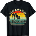 [100% Cotton]Vintage Cabo San Lucas Meico Summer Vacation Sunset Palm T-Shirt Hoodie, Sweatshirt | ZylaModa.com