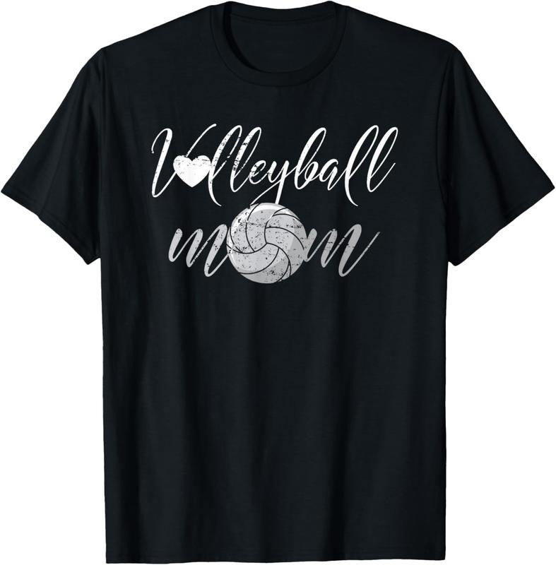 100% Cotton Volleyball Mom Volleyballer Mother's Day T-Shirt Hoodie, Sweatshirt | ZylaModa.com