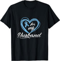 [100% Cotton]Warrior Husband Wife Gift Idea Prostate Cancer Awareness T-Shirt Hoodie, Sweatshirt | ZylaModa.com