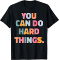 [100% Cotton]You can do hard things teacher T-Shirt Hoodie, Sweatshirt | ZylaModa.com