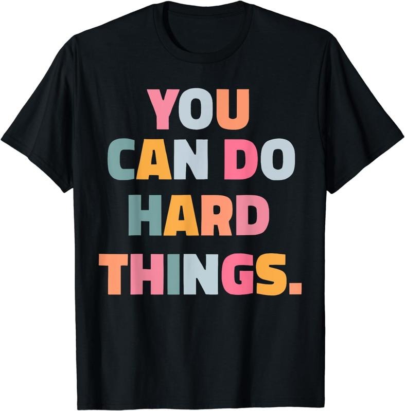 [100% Cotton]You can do hard things teacher T-Shirt Hoodie, Sweatshirt | ZylaModa.com