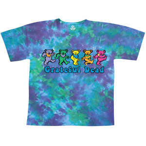 Dancing Bears Tie Dye T-shirt Hoodie, Sweatshirt | ZylaModa.com
