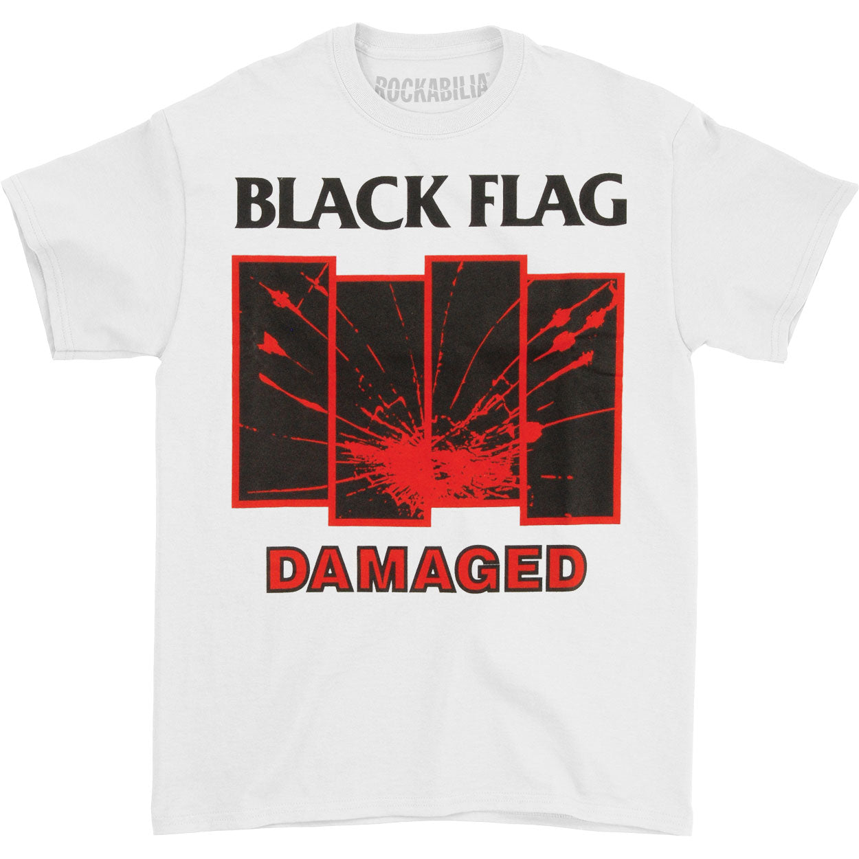 Damaged White T-shirt Hoodie, Sweatshirt | ZylaModa.com (Image 1)