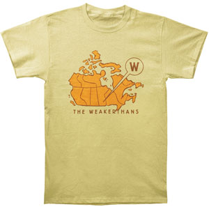 Canada Map Slim Fit T-shirt Hoodie, Sweatshirt | ZylaModa.com (Image 1)