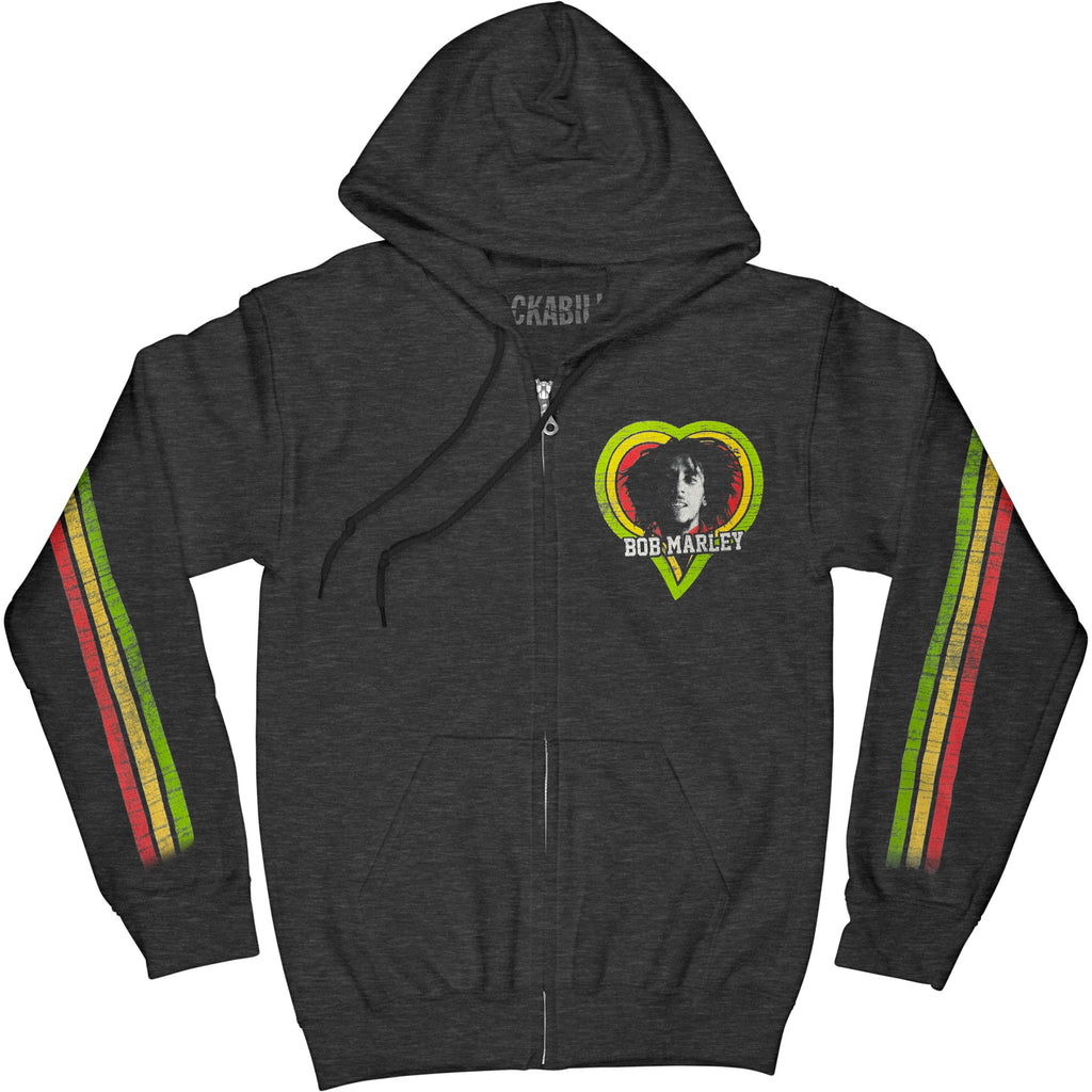 Catch A Fire One Love Smile Women's Zip Girls Jr Hooded Sweatshirt T-Shirts, Hoodie | ZylaModa.com (Image 1)