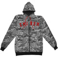 Camo Zippered Hooded Sweatshirt T-Shirts, Hoodie | ZylaModa.com