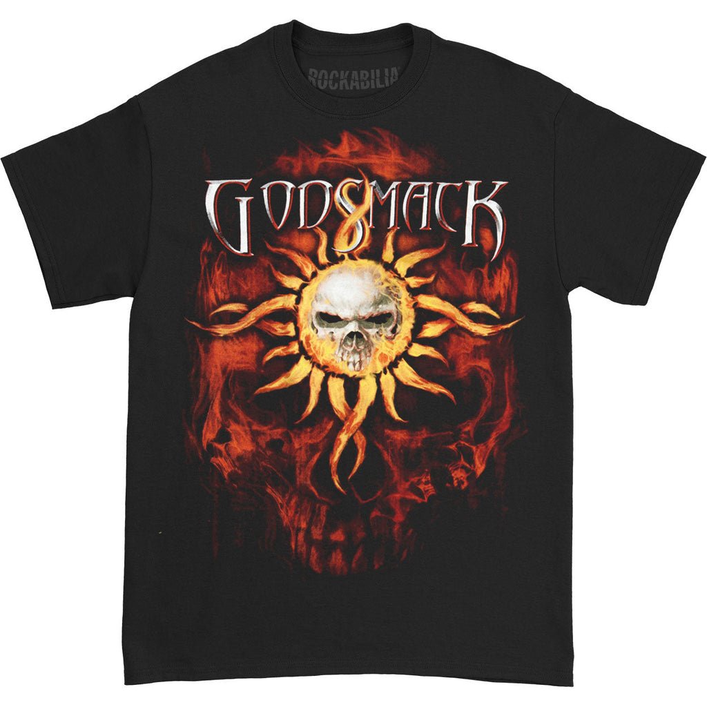 Burning Skull T-shirt Hoodie, Sweatshirt | ZylaModa.com (Image 1)