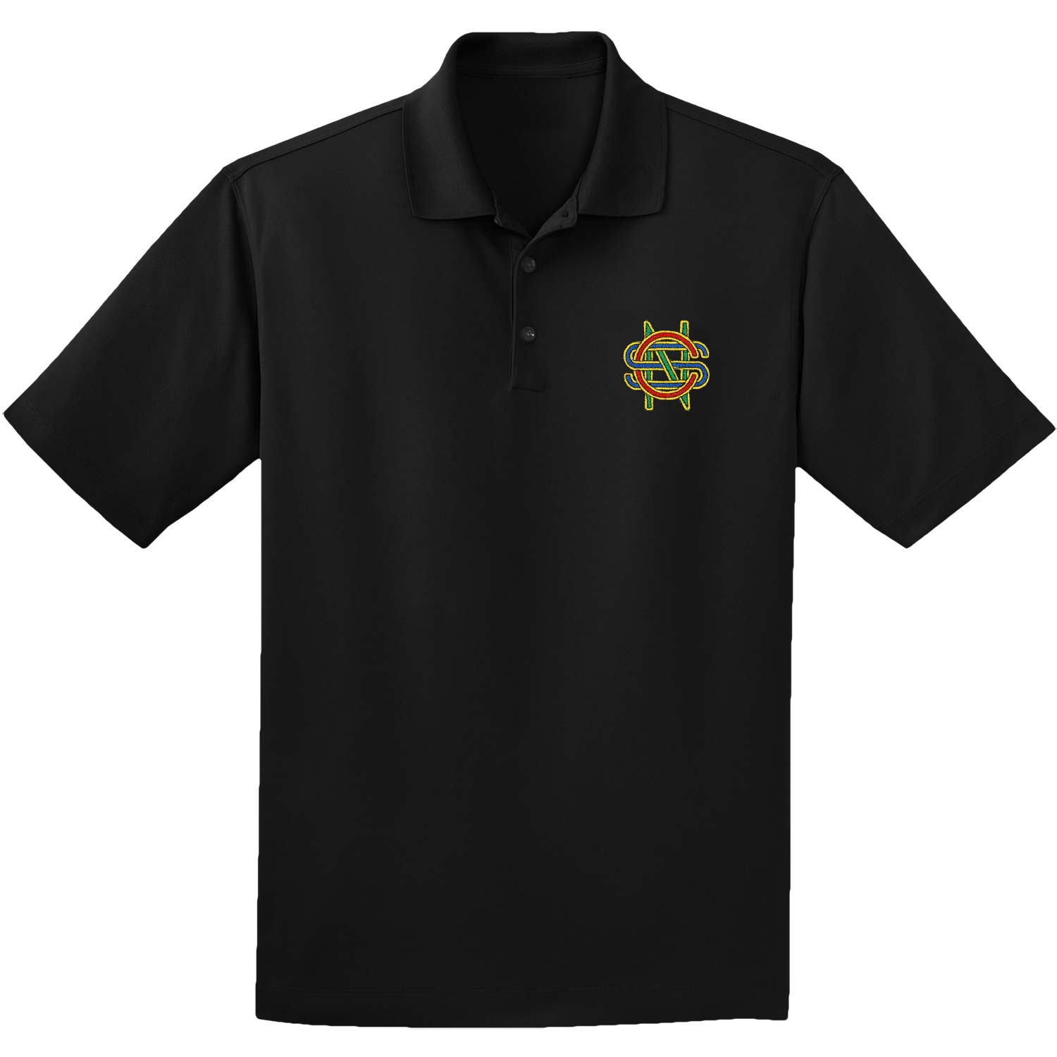 Colored Initials Logo Polo Shirt Hoodie, Sweatshirt | ZylaModa.com