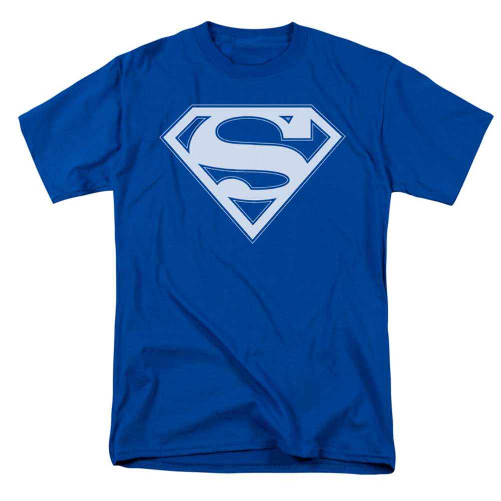 Blue & White Shield T-shirt Hoodie, Sweatshirt | ZylaModa.com
