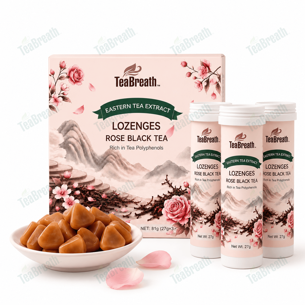 Eastern Tea Extract Lozenges - Rose Black Tea Flavor - image 1