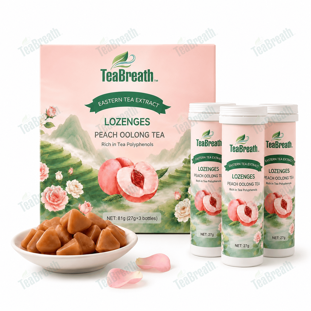 Eastern Tea Extract Lozenges - Peach Oolong Tea Flavor - image 1