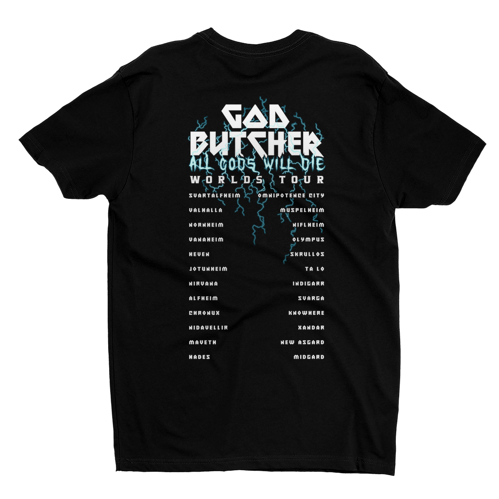 God Butcher Worlds Tour T-Shirt Hoodie, Sweatshirt | ZylaModa.com (Image 3)
