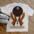 1946 'EUROBASKET CHAMPIONSHIPS' POSTER HEAVYWEIGHT WHITE T-SHIRT Hoodie, Sweatshirt | ZylaModa.com (Image 1)