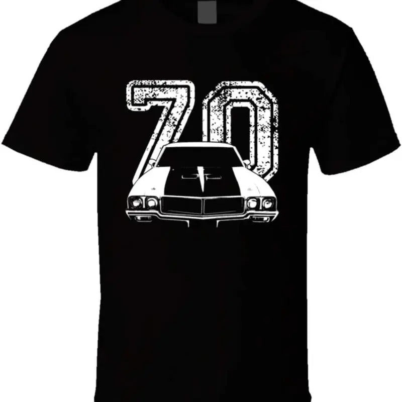 1970 Skylark Gsx Front End Silhouette Retro Muscle Car Enthusiast T Shirt Hoodie, Sweatshirt | ZylaModa.com