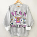1993 NCAA Basketball Final Four Sweatshirt, Vintage Style College Sweater, Retro Basketball Sweatshirt, Top Menswear...