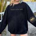 2 Slide Design, Violent Little Thing Sweatshirt - Unisex - Fourth Wing Sweatshirt - Basgiath War Collage - Dark Academia,...
