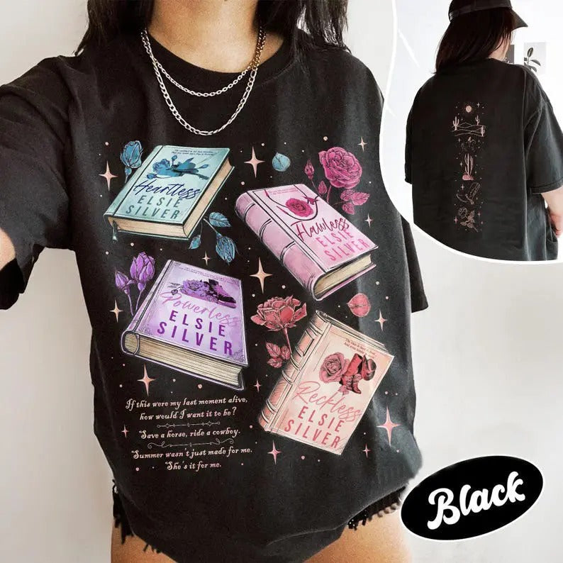2 Slide, Chestnut Springs Series T-Shirt For Fan, Cowboy Romance Reader Club T Shirt, Bookish Gift for Country Girl,...