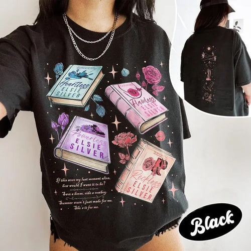 2 Slide, Chestnut Springs Series T-Shirt For Fan, Cowboy Romance Reader Club T Shirt, Bookish Gift for Country Girl,...