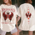 2 Slides, Rhysand T-Shirt | High Lord Of The Night Court T-Shirt | Bat Boys Graphic Design | Acotar T-Shirt | Court...