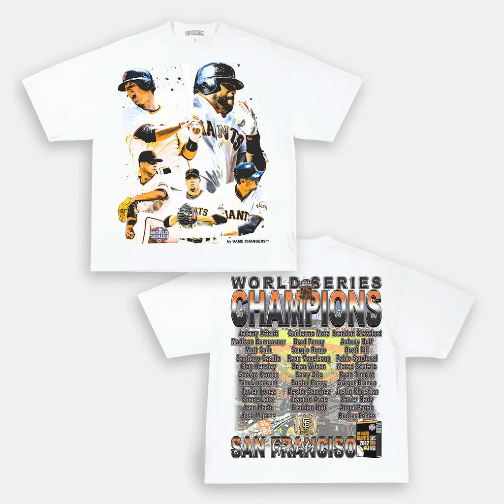 2012 WORLD SERIES CHAMPS - GIANTS TEE - [DS] Hoodie, Sweatshirt | ZylaModa.com (Image 2)