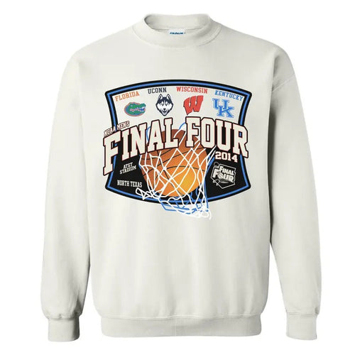 2014 NCAA Final Four Sweatshirt, Vintage College Sports Shirt, College Merch, Comfy Streetwear, Menswear Apparel Hoodie