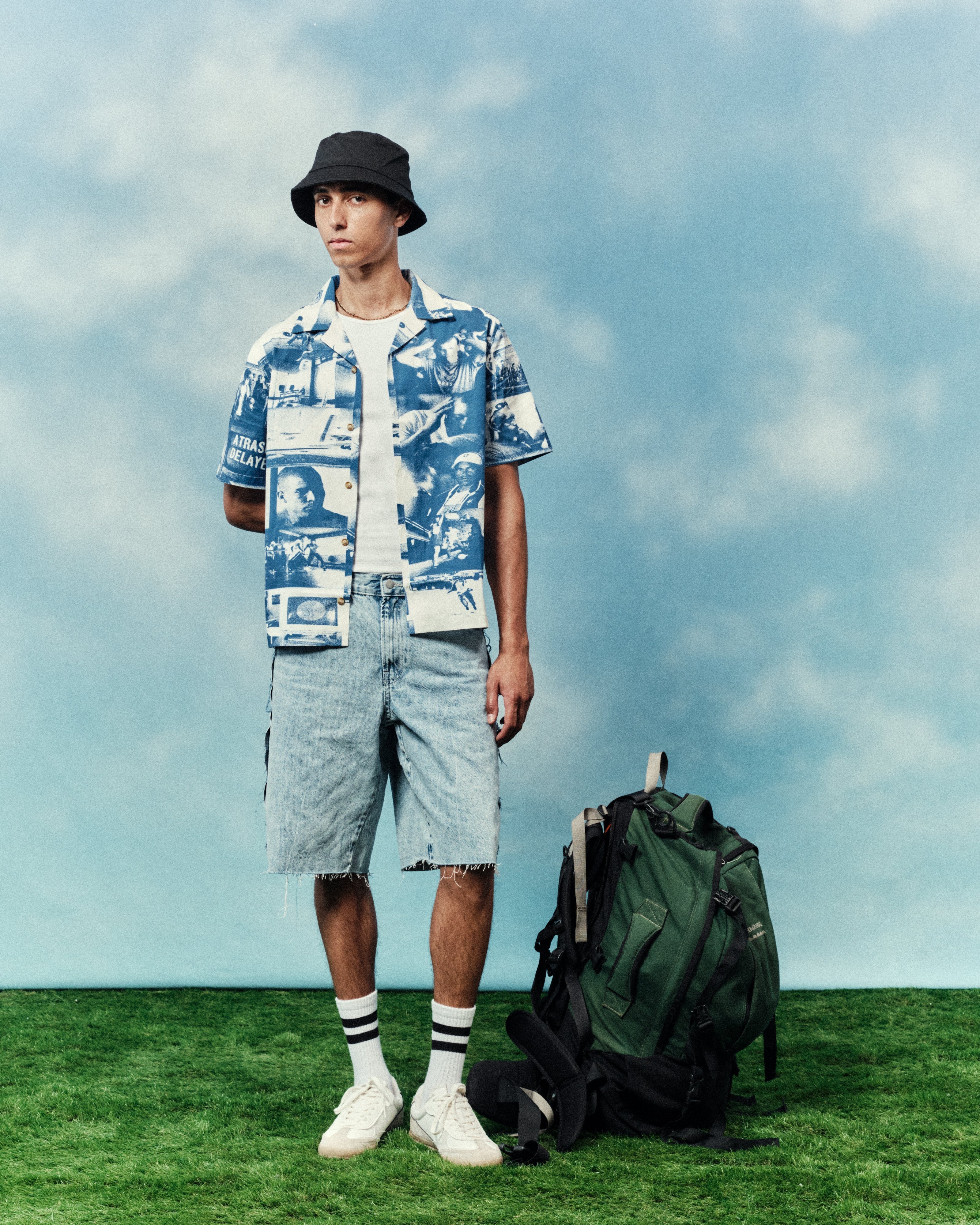 Airport Button Down Shirt Hoodie, Sweatshirt | ZylaModa.com (Image 3)