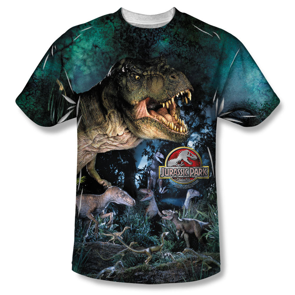 Dinos Gather Sublimation T-shirt Hoodie, Sweatshirt | ZylaModa.com