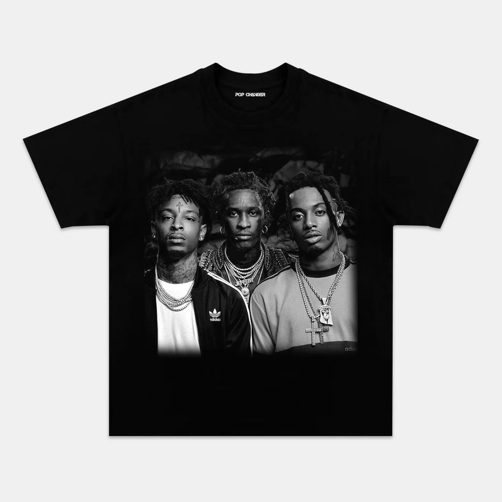 21 SAVAGE & YOUNG THUG & PLAYBOI CARTI TEE Style001 Hoodie, Sweatshirt | ZylaModa.com (Image 3)