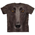Black Greyhound Face Small T-shirt Hoodie, Sweatshirt | ZylaModa.com