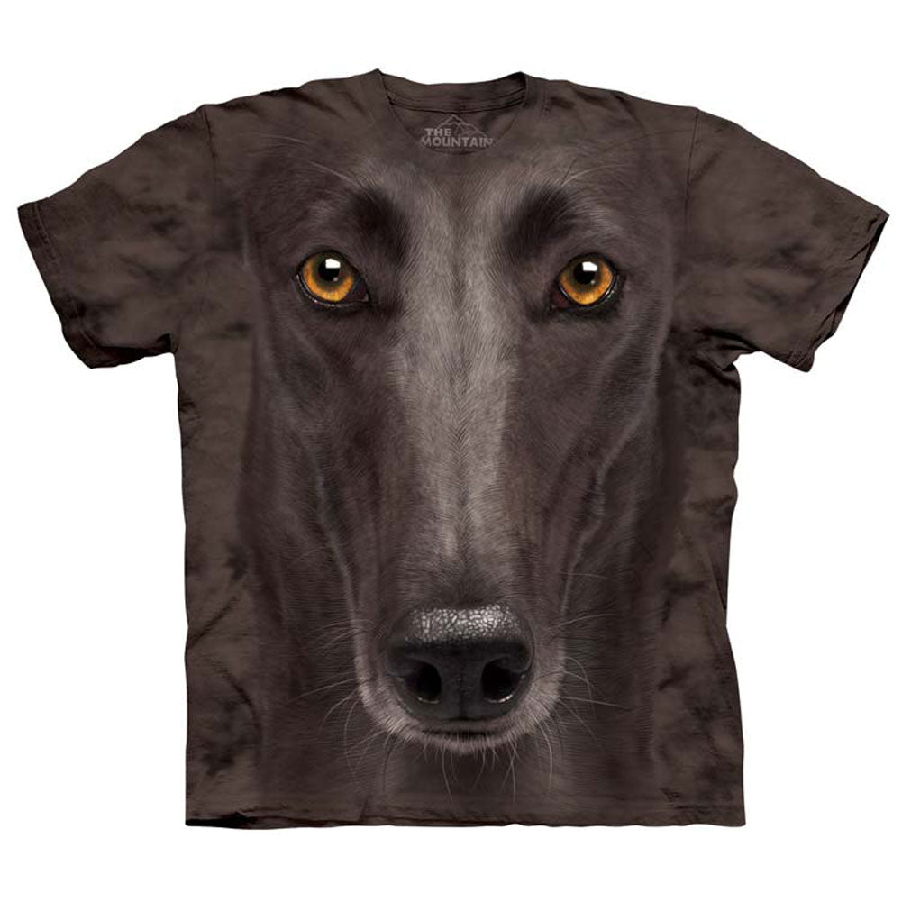 Black Greyhound Face Small T-shirt Hoodie, Sweatshirt | ZylaModa.com
