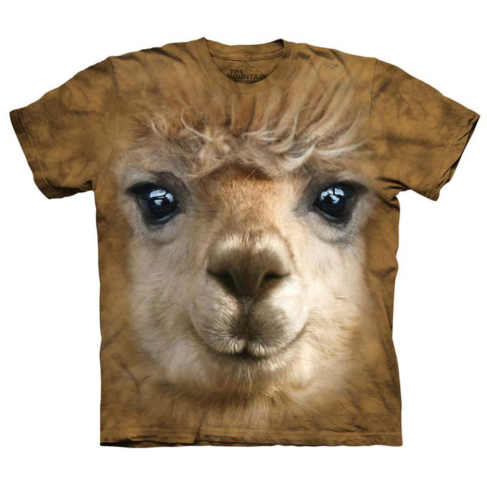 Big Face Alpaca T-shirt Style001 Hoodie, Sweatshirt | ZylaModa.com
