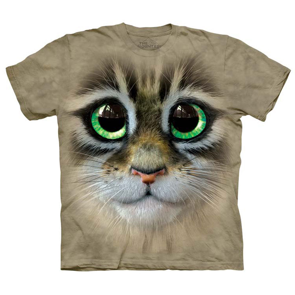 Big Eyes Kitten Face T-shirt Hoodie, Sweatshirt | ZylaModa.com