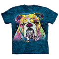 Colorful Bulldog T-shirt Hoodie, Sweatshirt | ZylaModa.com