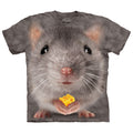 Big Face Grey Mouse T-shirt Hoodie, Sweatshirt | ZylaModa.com