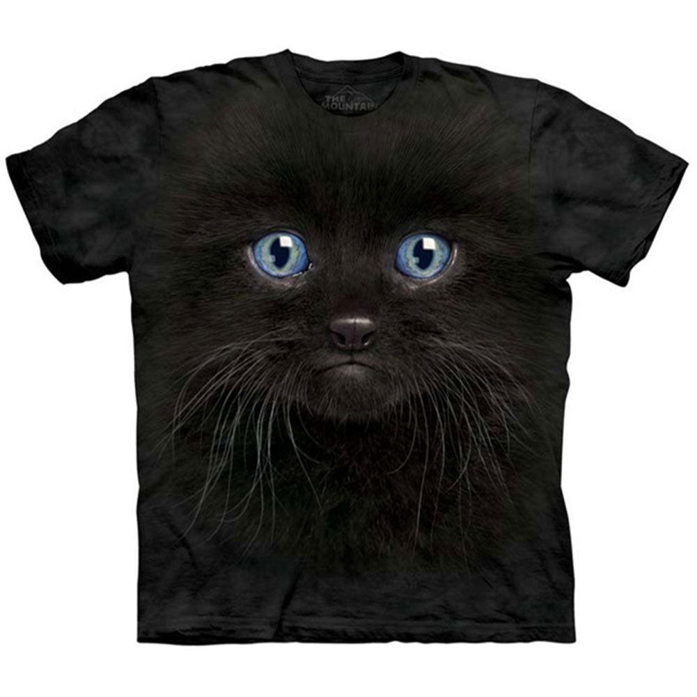 Black Kitten Face T-shirt Hoodie, Sweatshirt | ZylaModa.com
