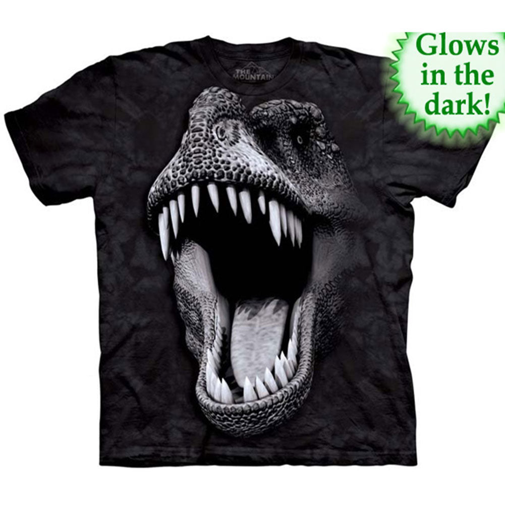 Big Face Glow Rex T-shirt Hoodie, Sweatshirt | ZylaModa.com