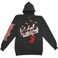British Steel Zippered Hooded Sweatshirt T-Shirts, Hoodie | ZylaModa.com