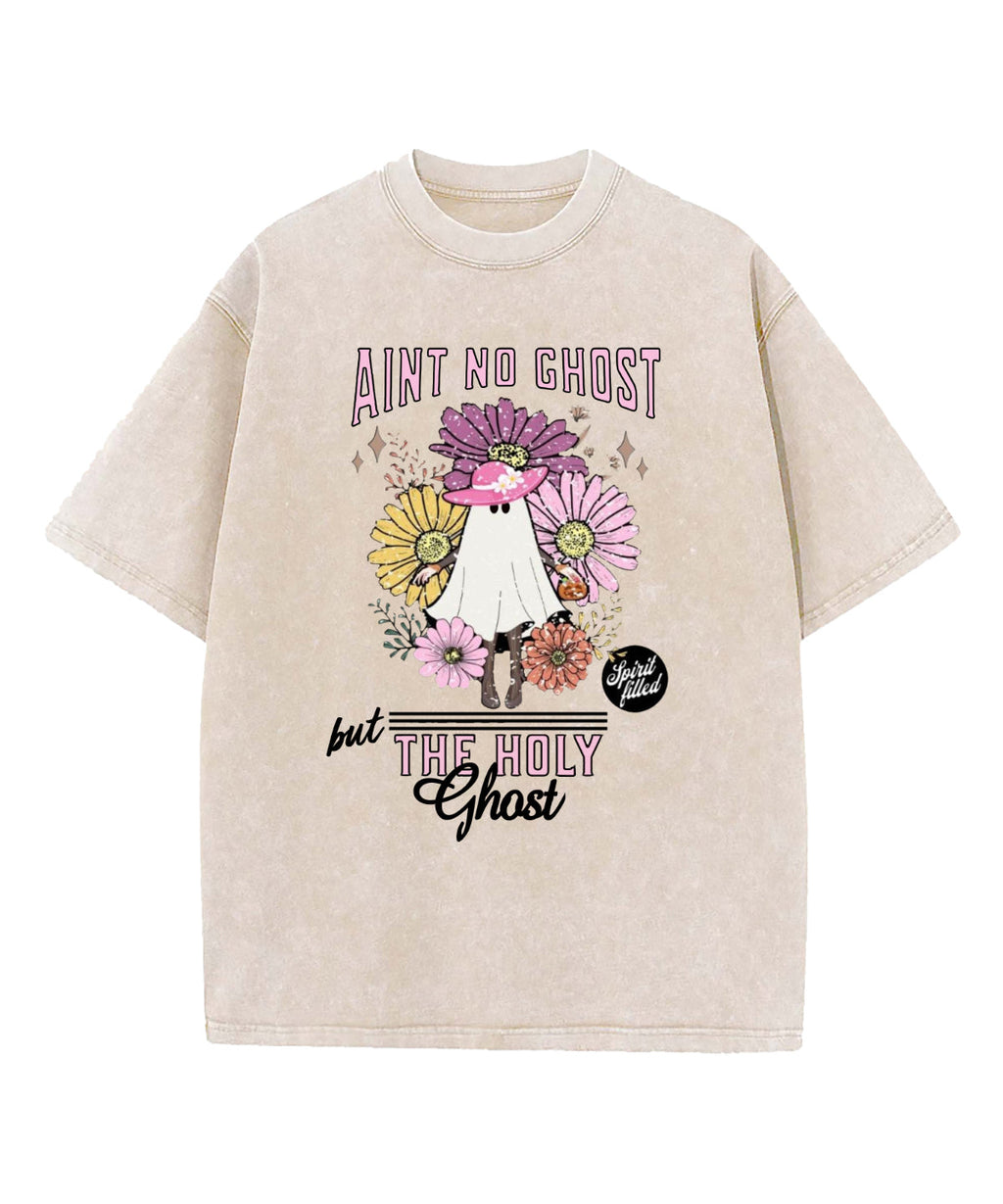Aint No Ghost Washed Christian T-shirt Hoodie, Sweatshirt | ZylaModa.com (Image 2)