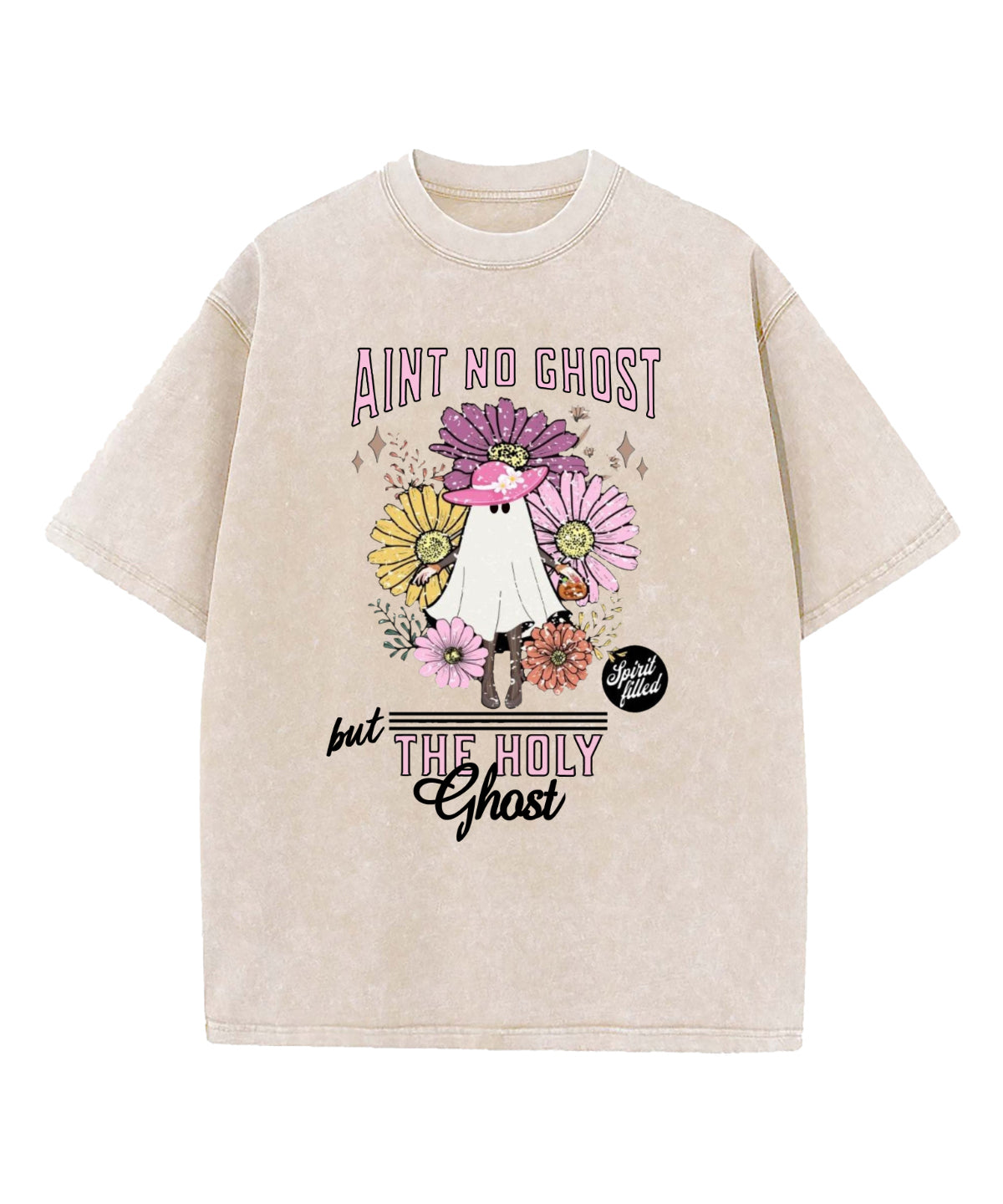 Aint No Ghost Washed Christian T-shirt Hoodie, Sweatshirt | ZylaModa.com (Image 2)