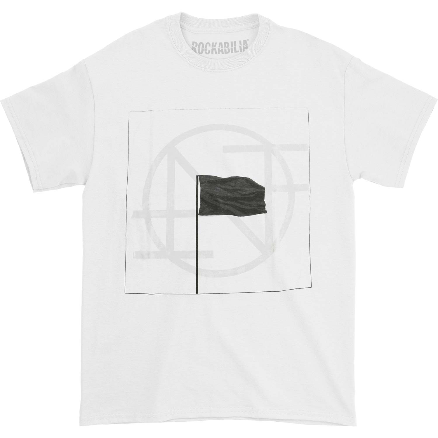 Black Flag (White) T-shirt Hoodie, Sweatshirt | ZylaModa.com