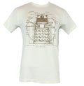 Doctor Who Mens T-Shirt - Vitruvian Dalek Sketch Image Hoodie, Sweatshirt | ZylaModa.com