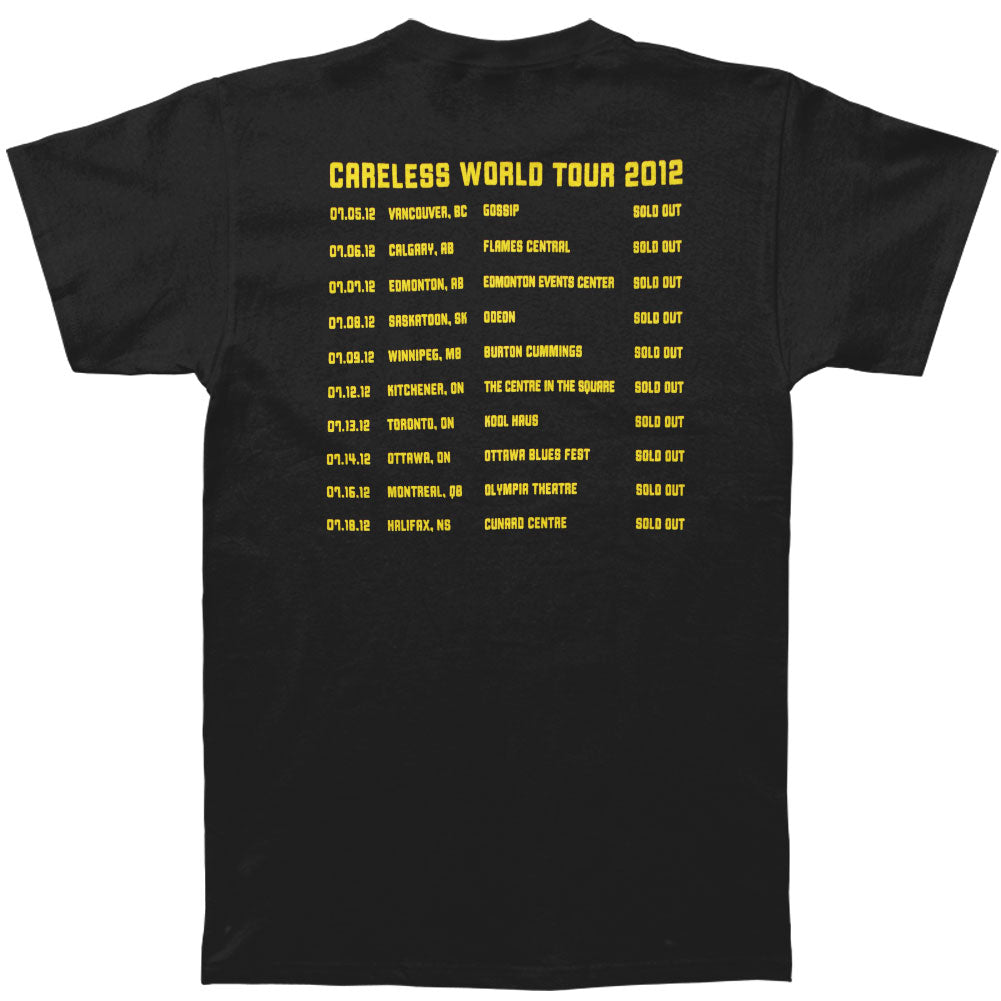 Careless World 2012 Tour T-shirt Hoodie, Sweatshirt | ZylaModa.com (Image 2)