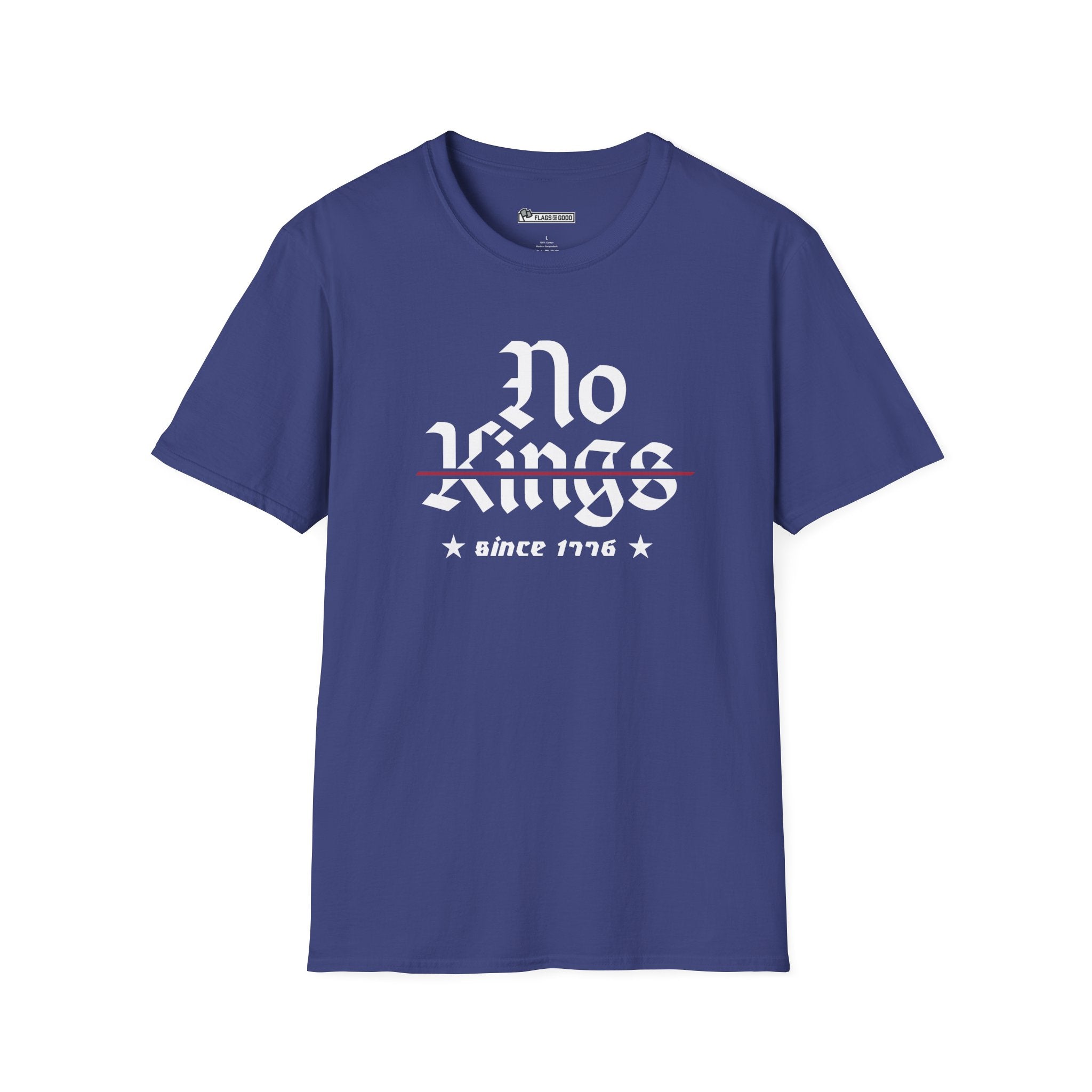 No Kings since 1776 T-Shirt Hoodie, Sweatshirt | ZylaModa.com (Image 1)