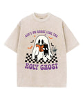 Aint No Ghost Unisex Washed Christian T-shirt Hoodie, Sweatshirt | ZylaModa.com (Image 1)