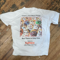 ANXIETY HAS MANY FACES WHITE HEAVY WEIGHT T-SHIRT Hoodie, Sweatshirt | ZylaModa.com (Image 1)