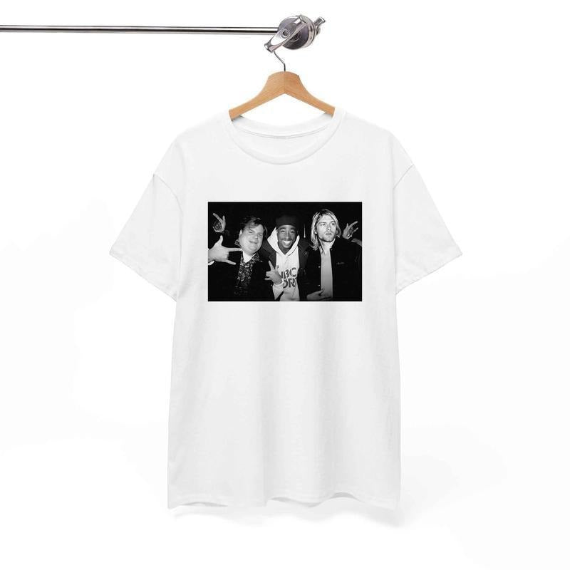 2PAC Friends Rapper Tshirt, Hip Hop Legends and Pioneers Tee, Gift For Fan Hoodie, Sweatshirt | ZylaModa.com