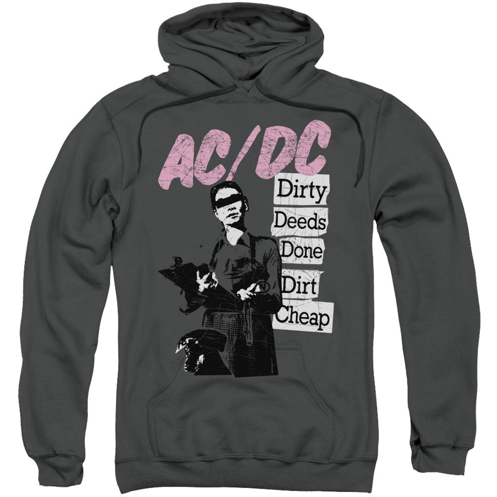 Dirty Deeds Adult 25% Poly Hooded Sweatshirt T-Shirts, Hoodie | ZylaModa.com