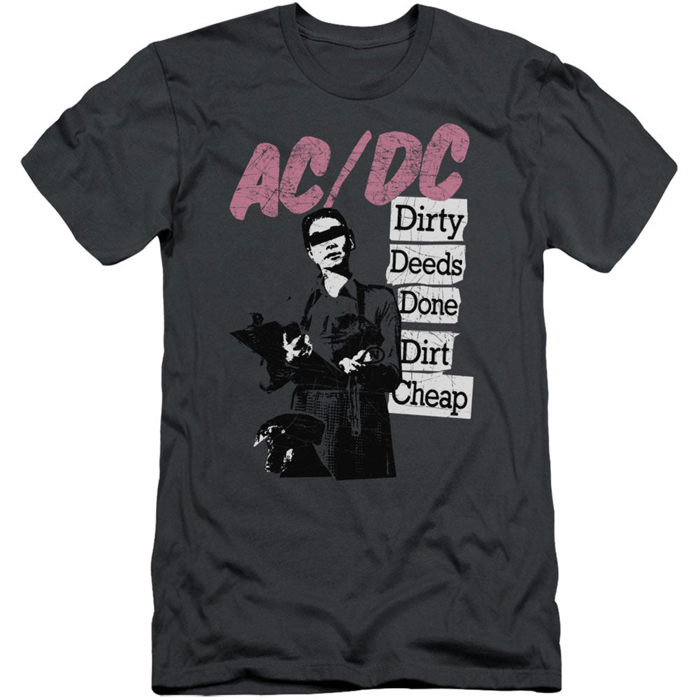 Dirty Deeds Adult Slim Fit Slim Fit T-shirt Hoodie, Sweatshirt | ZylaModa.com